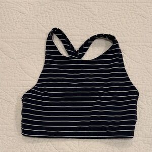 Athleta Navy Swim Top